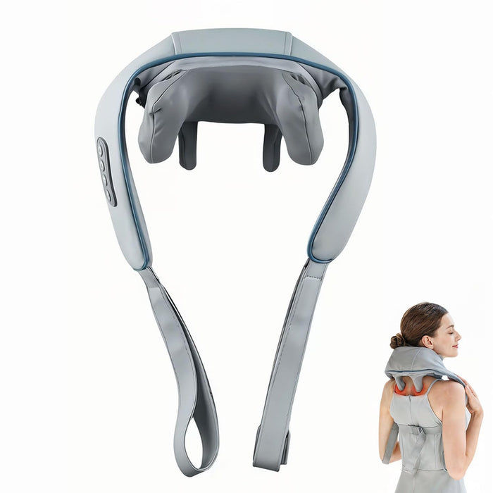 SLOVIC Neck Massager for Cervical Pain | Cervical Massager | Shoulder Massage for Pain Relief with Heating