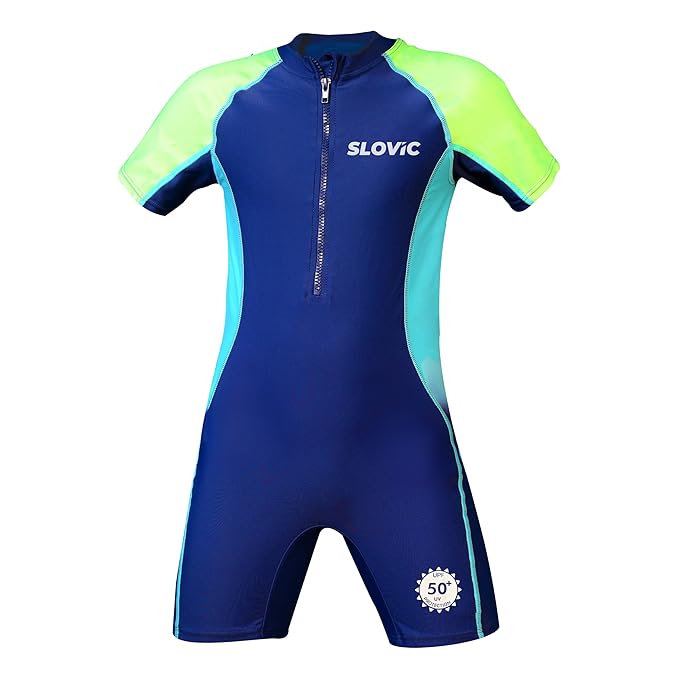 SLOVIC Swimming Costume for Kids | Quick Dry & Chlorine Resistance Material