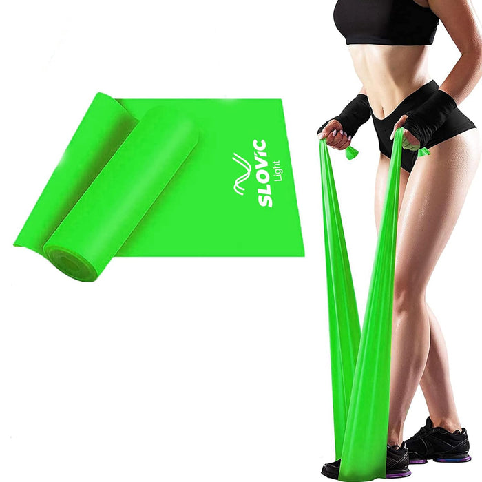 SLOVIC Professional Latex Resistance Thera Band (Light Resistance)