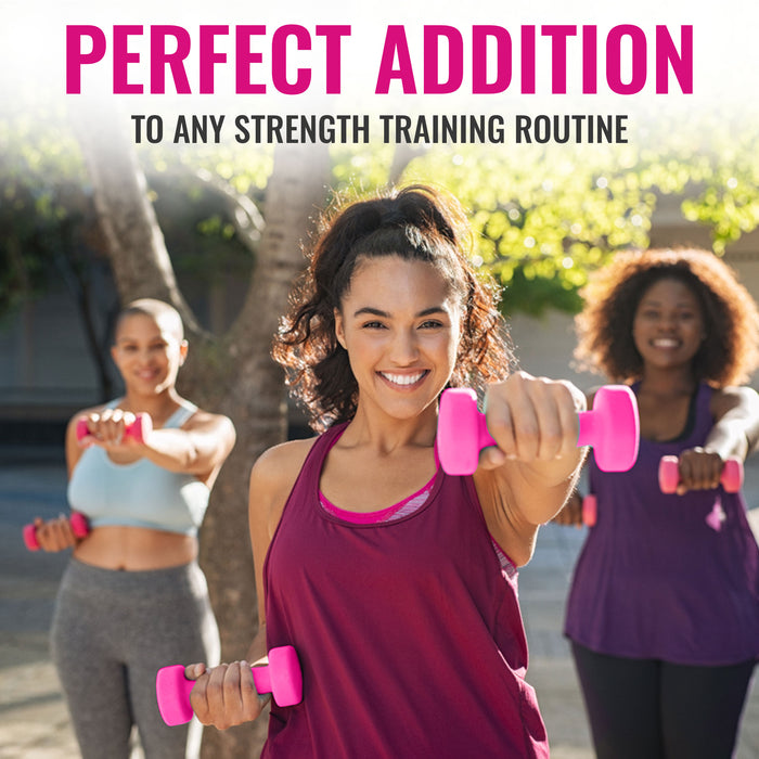 Slovic Neoprene Dumbbells Set for Home Gym | 1 Kg