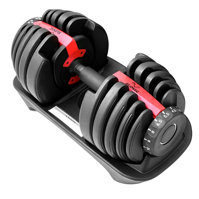 Adjustable Dumbbell Set for Home Gym 15 Weight Combinations