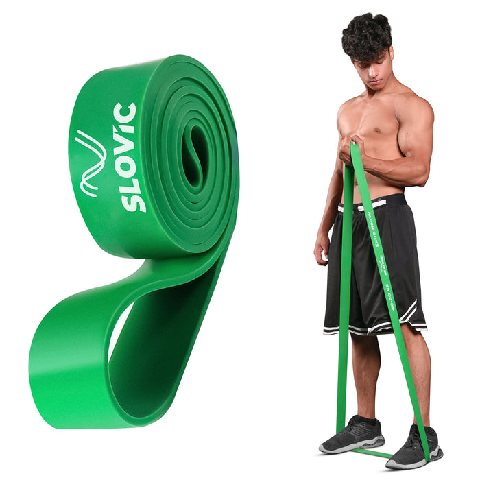 SLOVIC Resistance Bands for Men and Women | Resistance Band Set & Exercise Bands for Workout | Resistance Band for Pull Up | Gym Equipment for Home Workout | Natural and Unbreakable Rubber