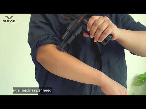 Slovic Massage Gun Deep Tissue with Hot & Cold Heads