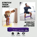 Slovic Resistance Band Pull up Training Bands for Calisthenics (Purple)