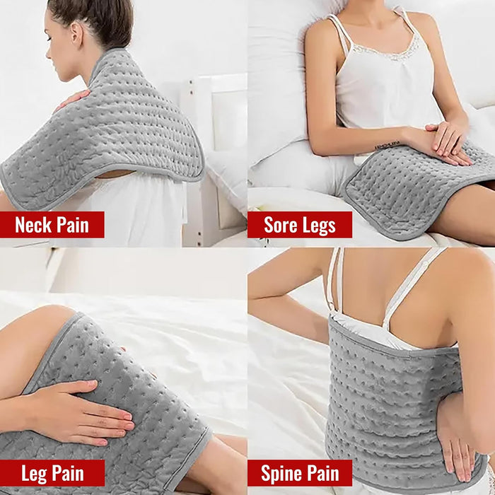 Slovic Electric Heating Pad for Pain Relief | Orthopedic Knee Heating Pad