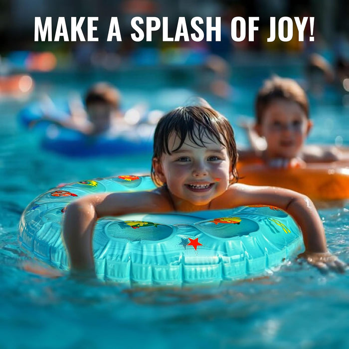 Slovic Swimming Tube for Kids | Anti-Flip & Safe Swimming Pool Ring