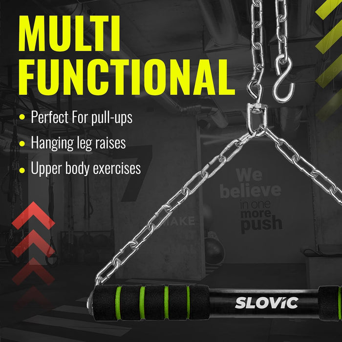 Slovic Chin Up Bar | 120 Kg Capacity | Gym Epuipment for Home Workout