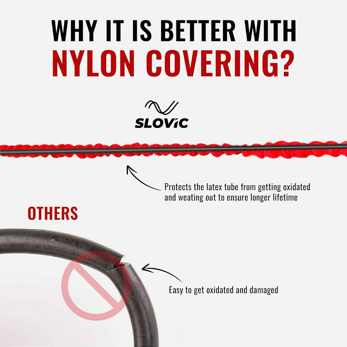 SLOVIC Resistance Tube with Nylon Covering | Red 15kg