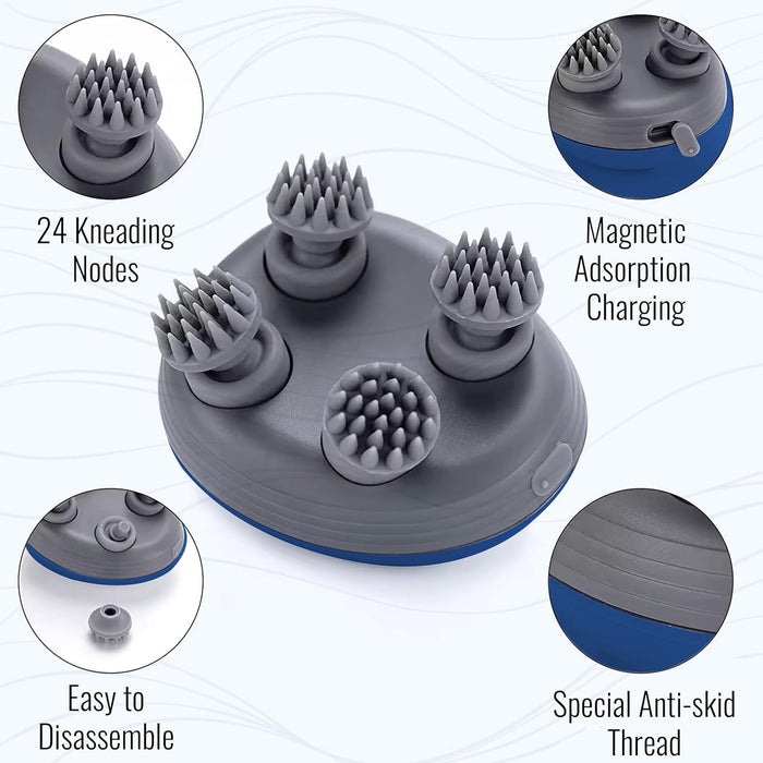 SLOVIC Scalp Massager | Massage Machine for Body Pain & Relaxation | Hair Massage for Hair Growth