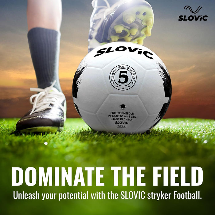 SLOVIC Professional Football Ideal for Grass Ground & Artificial Turf
