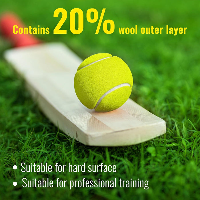 SLOVIC Cricket Balls | Ideal for Street Matches, Indoor & Outdoor Cricket