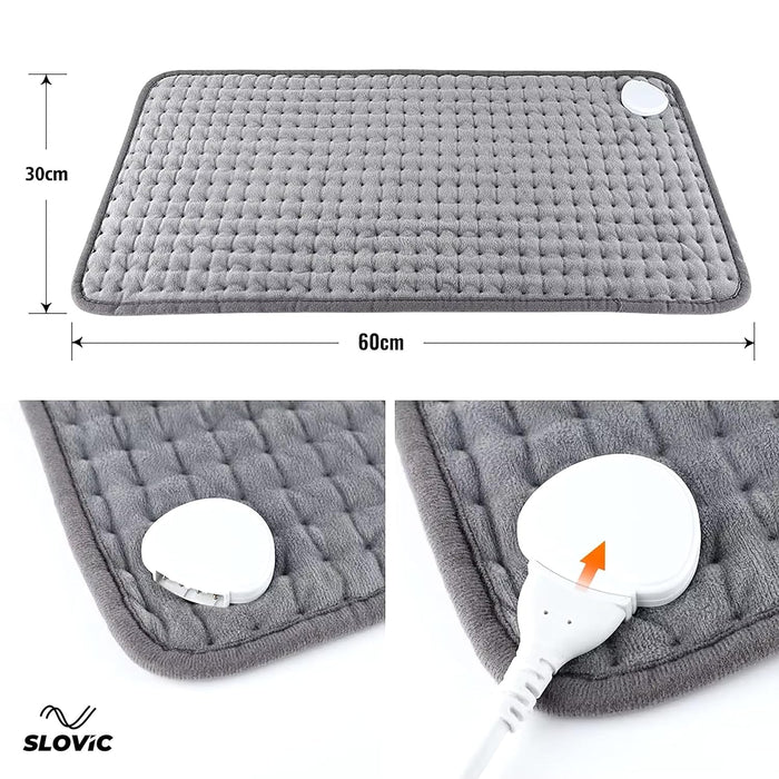 Slovic Electric Heating Pad for Pain Relief | Orthopedic Knee Heating Pad