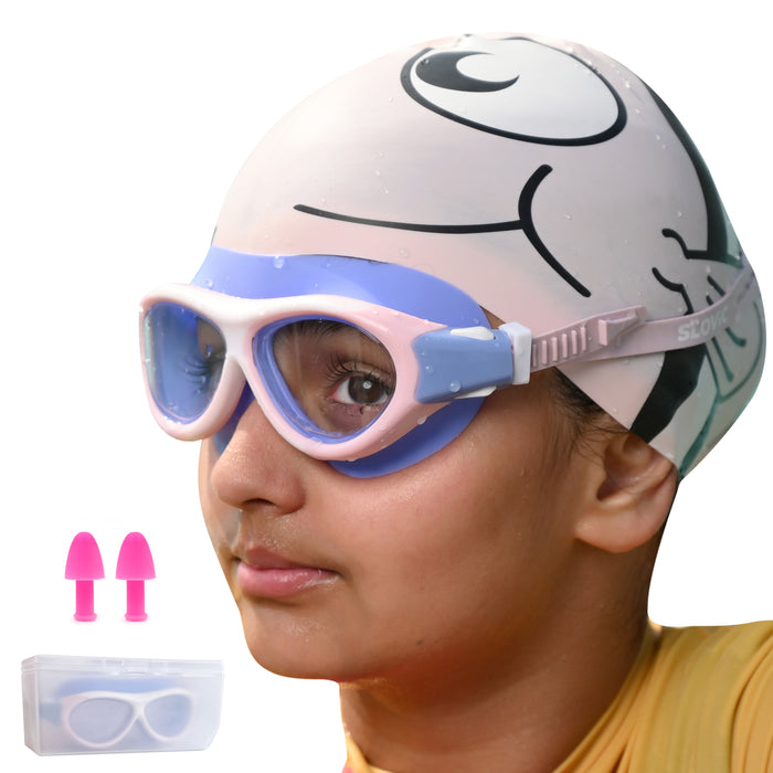 SLOVIC Swimming Goggles | Kids | Unisex | Pink