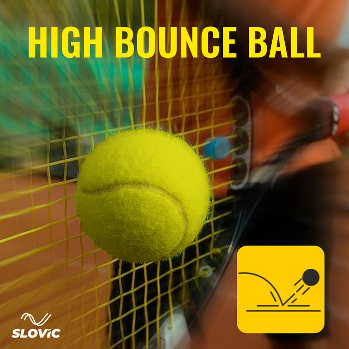 SLOVIC Cricket Balls for Home [Pack of 6] | Practice Tennis Ball Cricket | Lightweight & High-Bounce Rubber Cricket Balls | Ideal for Street Matches, Indoor & Outdoor Cricket, Green