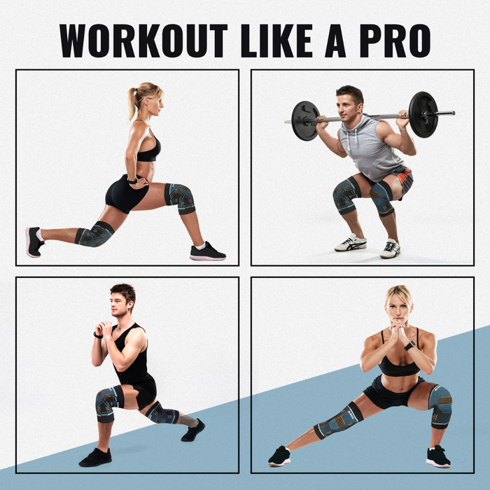SLOVIC Knee Supports | Sports Knee Brace for Joint Support