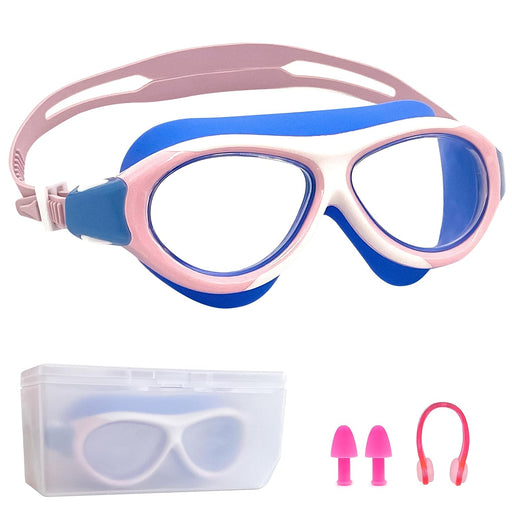 Slovic Swimming Goggles for Kids (Pink)