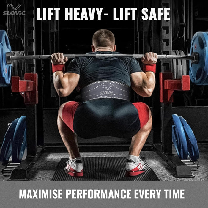 SLOVIC Gym Belt for Weightlifting, Workouts & Strength Training Exercises