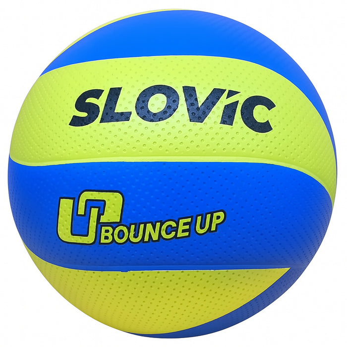 SLOVIC Volleyball [Size-5] | Durable & High Bounce Volleyball Ball | Ideal for Both Indoor & Outdoor Matches | Soft Material & Waterpoof | Blue & Green