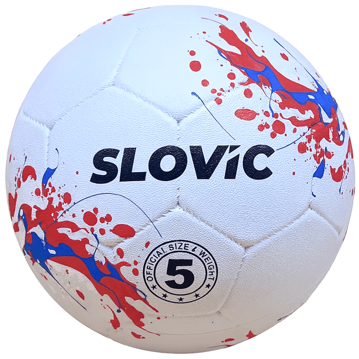 SLOVIC Professional Football [Size-5] | Hard Ground Foot-Ball | Ideal for Grass Ground & Artificial Turf | Training Foot Ball | Soccer Ball | Footballs for Men & Women