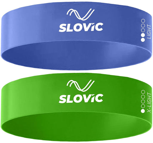 Slovic Resistance Mini Loop Bands 100% Natural Latex (Set of 2)