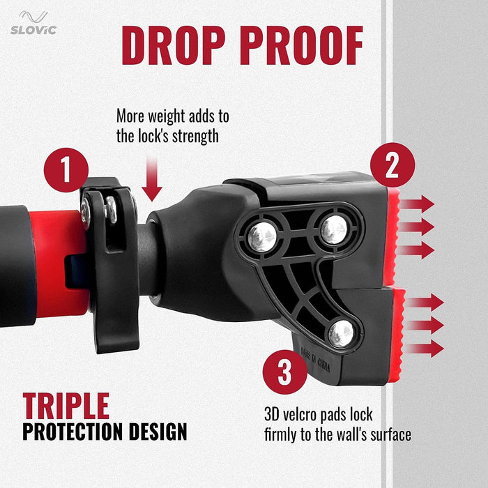 Slovic Pull-Up Bar Advance Red and Black