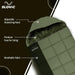 Slovic Sleeping Bag 0 to -10°C Lightweight Waterproof Winter Sleeping Bag