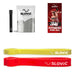 Slovic Resistance Band Pull up Training Bands for Calisthenics (Red + Yellow)