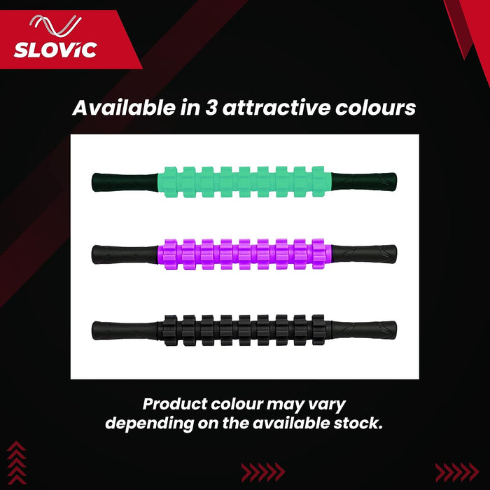Slovic Massage Stick | Self-Massage Equipment for Instant Muscle Pain Relief & Workout Recovery