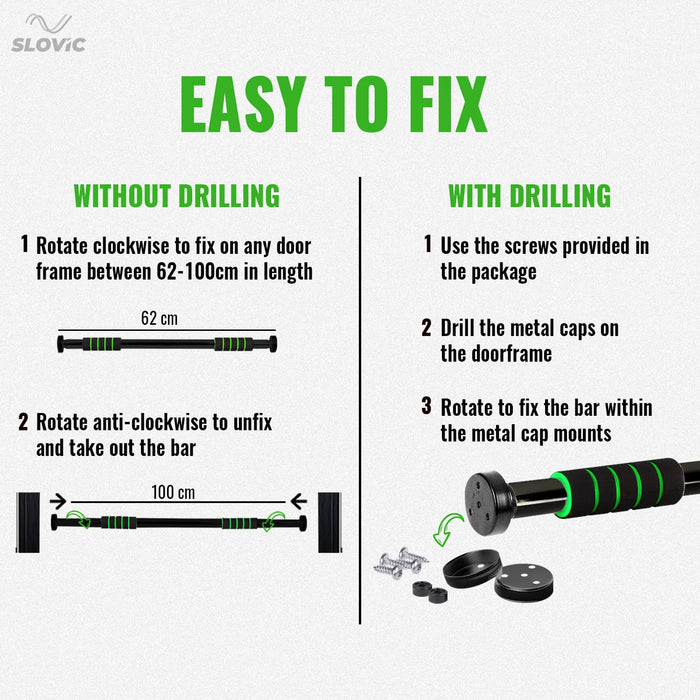 Slovic Pull-Up Bar for Home Workout