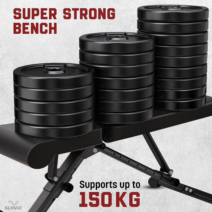 Slovic Foldable Premium fitness Bench