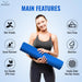 Slovic Non-Slip & Thick Cushion Yoga Mat with Bag (EVA 8Mm)