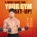 Slovic Dumbbells Set for Home Gym | 7.5 kg Dumbbell Set of 2