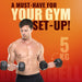Slovic Dumbbells Set for Home Gym | 5 kg Dumbbell Set of 2