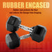 Slovic Dumbbells Set for Home Gym | 10 kg Dumbbell Set of 2