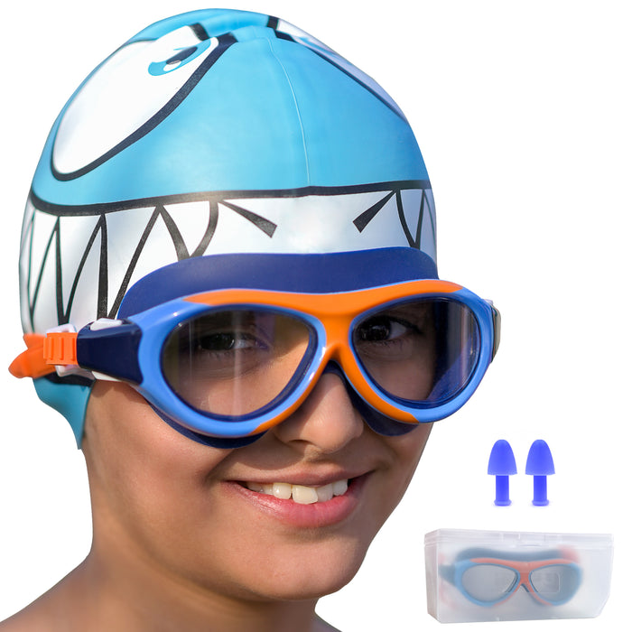 SLOVIC Swimming Goggles | Kids | Unisex | Orange