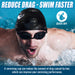 Slovic Silicone Swimming Cap for Men & Women (Black)