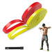 Slovic Resistance Band Pull up Training Bands for Calisthenics (Red + Yellow)