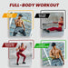 Slovic Resistance Band Pull up Training Bands for Calisthenics (Red + Yellow)