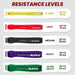 Slovic Resistance Band Pull up Training Bands for Calisthenics (Red + Yellow)